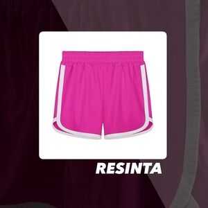 GUC Resinta Girls Bright Pink Athletic Shorts